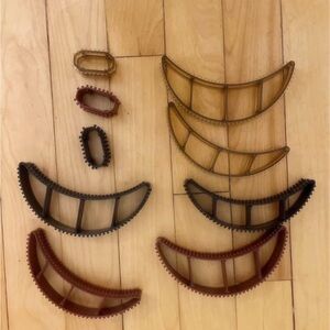 Multi-Color Hair Clip Set